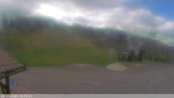 Dolní část sjezdovky