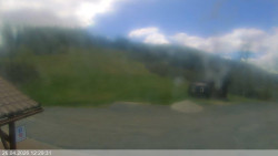 Dolní část sjezdovky