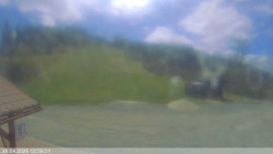 Dolní část sjezdovky