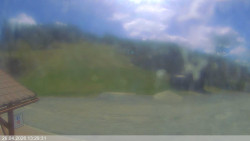 Dolní část sjezdovky