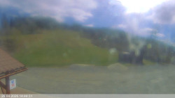 Dolní část sjezdovky