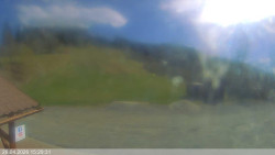 Dolní část sjezdovky