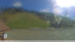 Dolní část sjezdovky