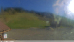 Dolní část sjezdovky