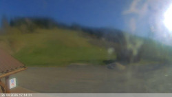 Dolní část sjezdovky