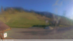 Dolní část sjezdovky