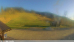 Dolní část sjezdovky