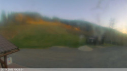 Dolní část sjezdovky