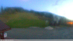 Dolní část sjezdovky