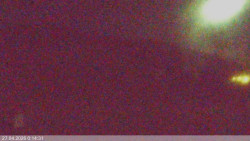 Dolní část sjezdovky