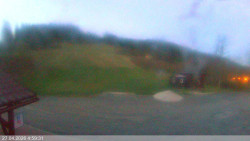 Dolní část sjezdovky