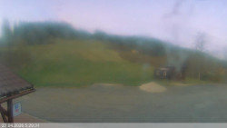 Dolní část sjezdovky