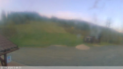 Dolní část sjezdovky