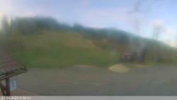 Dolní část sjezdovky