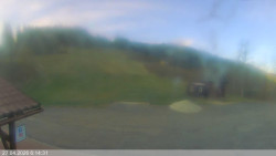 Dolní část sjezdovky