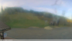 Dolní část sjezdovky