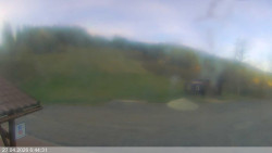 Dolní část sjezdovky