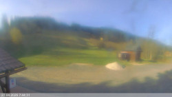 Dolní část sjezdovky