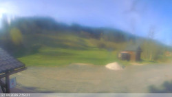 Dolní část sjezdovky