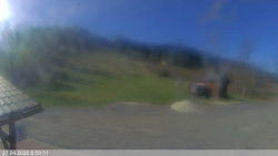 Dolní část sjezdovky