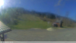 Dolní část sjezdovky