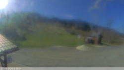 Dolní část sjezdovky