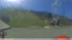 Dolní část sjezdovky