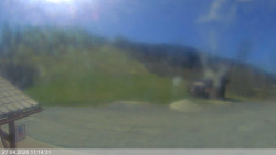 Dolní část sjezdovky