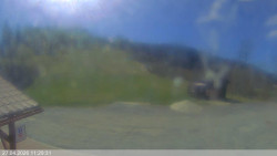 Dolní část sjezdovky