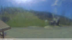 Dolní část sjezdovky