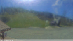 Dolní část sjezdovky