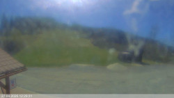 Dolní část sjezdovky