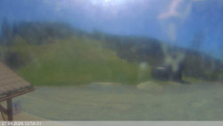 Dolní část sjezdovky