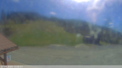 Dolní část sjezdovky