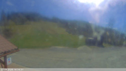 Dolní část sjezdovky