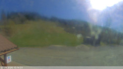 Dolní část sjezdovky