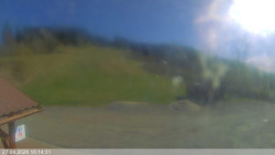 Dolní část sjezdovky