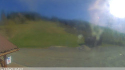 Dolní část sjezdovky