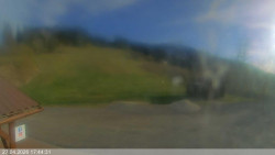 Dolní část sjezdovky