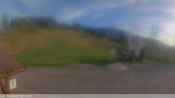 Dolní část sjezdovky