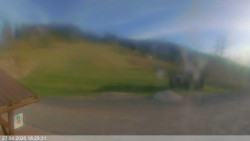 Dolní část sjezdovky