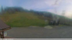 Dolní část sjezdovky