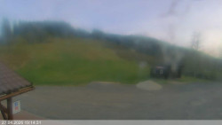 Dolní část sjezdovky