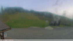 Dolní část sjezdovky