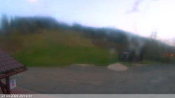 Dolní část sjezdovky