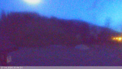 Dolní část sjezdovky