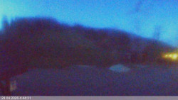 Dolní část sjezdovky