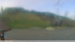 Dolní část sjezdovky