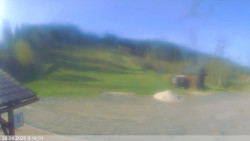 Dolní část sjezdovky