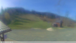 Dolní část sjezdovky